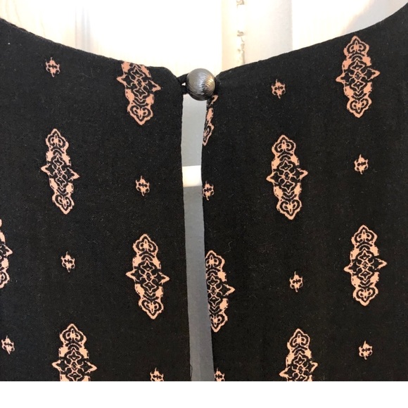 Urban Outfitters Ecote NWOT Paisley Plunge Front Sleeveless Boho Romper - Picture 6 of 8